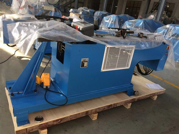 Ac Duct Hydraulic Pipe Elbow Making Machine Gorelocker For Round Duct