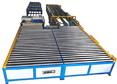 सीएनसी स्टेनलेस स्टील एचवीएसी डक्ट फैब्रिकेशन निर्माण ऑटो लाइन