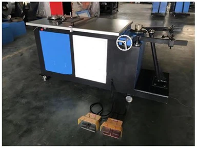 गोल डक्ट सर्पिल हेलिक्स गोरेलॉकर कोहनी संयुक्त बनाने की मशीन